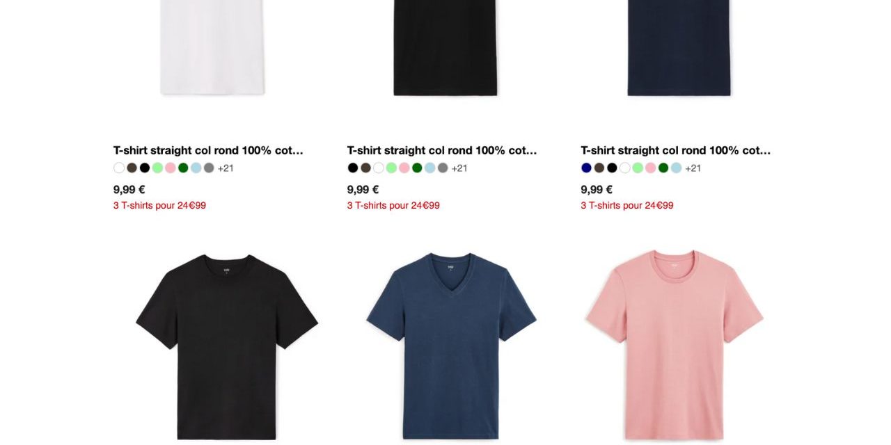 Les t-shirts Celio : Le must-have de la garde-robe masculine !