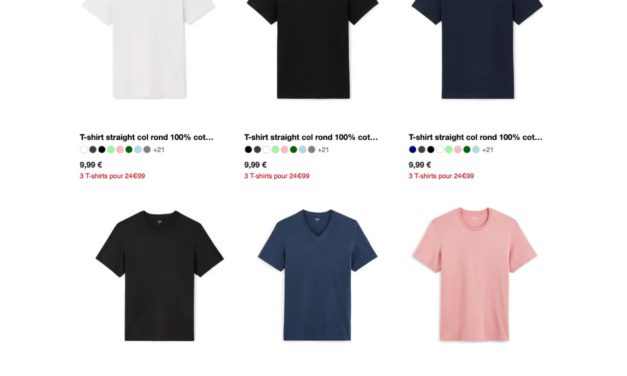 Les t-shirts Celio : Le must-have de la garde-robe masculine !